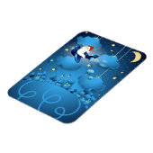 Santa kommt Magnet (Linke Seite)