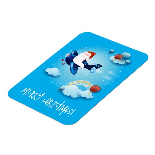 Santa kommt magnet (Linke Seite)