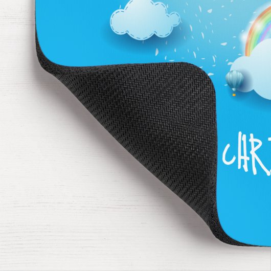 Santa kommt mousepad (Ecke)