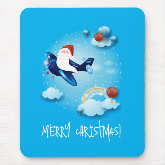 Santa kommt mousepad (Vorne)
