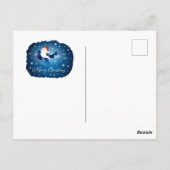 Santa kommt postkarte (Rückseite)