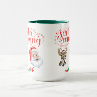 Santa kommt tasse