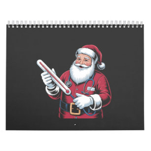 Santa-Krankenschwester Weihnachten Gesundheitswese Kalender