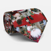 "SANTA-KRAWATTE" FÜR FISCHER IN IHREM LEBEN KRAWATTE (Gerollt)