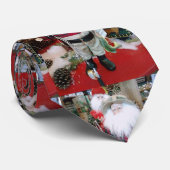 "SANTA-KRAWATTE" FÜR FISCHER IN IHREM LEBEN KRAWATTE (Gerollt)