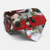 "SANTA-KRAWATTE" FÜR FISCHER IN IHREM LEBEN KRAWATTE (Gerollt)