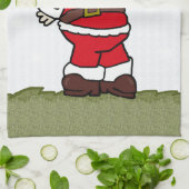 Santa Küchentuch (Gefaltet)