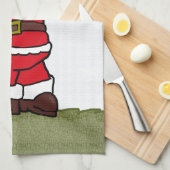 Santa Küchentuch (Viertel Falte)