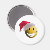 Santa-Kugel 2 Magnet (Vorderseite/Rückseite)
