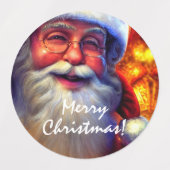 Santa Label Etiketten (Design 1)