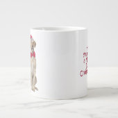 Santa Labrador Jumbo Tasse (Vorderseite)