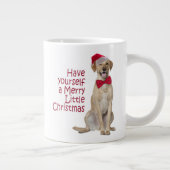 Santa Labrador Jumbo Tasse (Rechts)