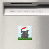 Santa Labrador Magnet (In Situ (Geschirrspüler))