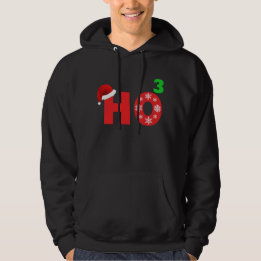 Santa lacht zu Weihnachten Hoodie