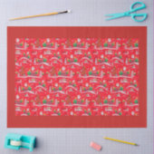 Santa Land Seidenpapier (Basteln)