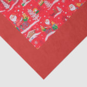 Santa Land Seidenpapier (Ausschnitt)