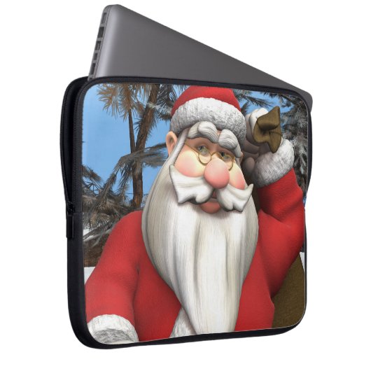 Santa Laptopschutzhülle (Vorne Rechts)
