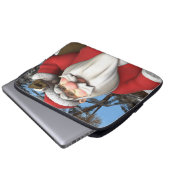 Santa Laptopschutzhülle (Vorne Knopf)
