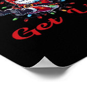 Santa - Lasst uns uns hingehen Poster (Ecke)