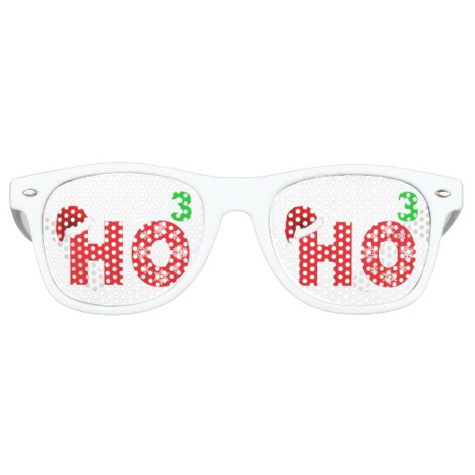 Santa Laugh zu Weihnachten Sonnenbrille (Vorderseite)