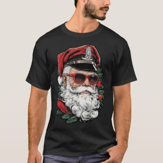 Santa Leder Daddyom von Finnlandribute Schwul Chri T-Shirt