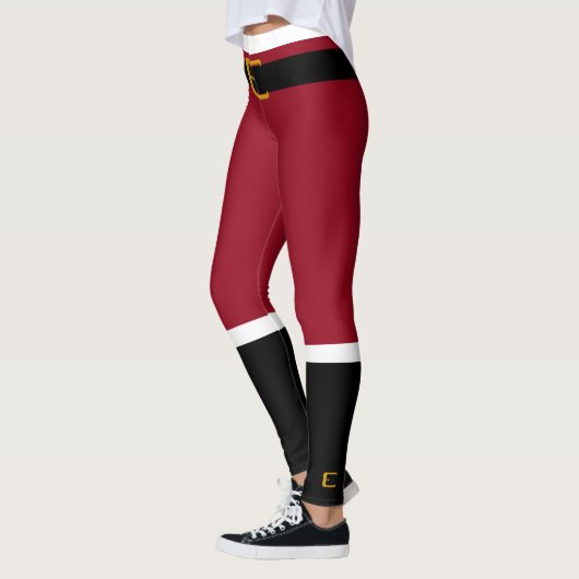 Santa Leggings-Red Leggings (Links)