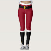 Santa Leggings-Red Leggings (Vorderseite)