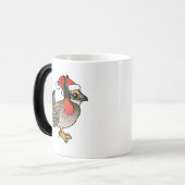Santa Lesser Prairie-Chicken Verwandlungstasse (Vorderseite Links)