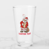 Santa Lesung Glas (Rückseite)