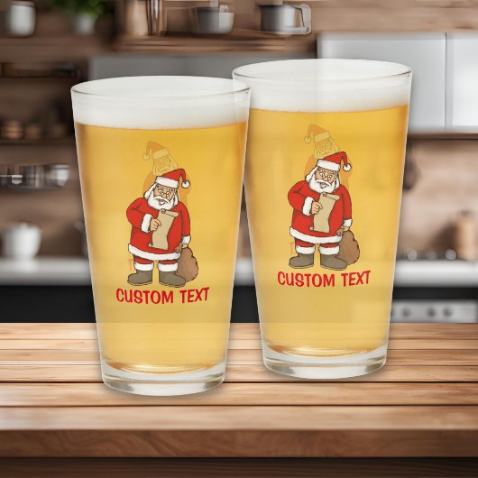 Santa Lesung Glas
