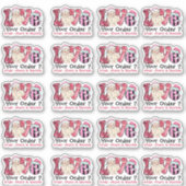 Santa Liebe Ihre Bestellung Snap Aktie & Review Aufkleber (Vorderseite)