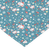 Santa Liebe Pattern Kurzer Tischläufer (Ecke)