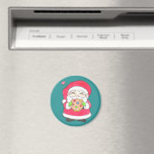 Santa Lieben Cookies Magnet (In Situ (Geschirrspüler))