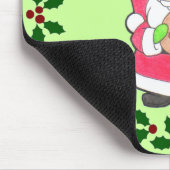 Santa Lieben Cookies Mousepad (Ecke)