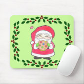 Santa Lieben Cookies Mousepad (Mit Mouse)