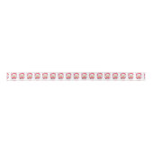 Santa Lieben Cookies Ribbon Satinband (Vorderseite)