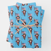 Santa Lieben Joe Biden Geschenkpapier Set (Beispiel)