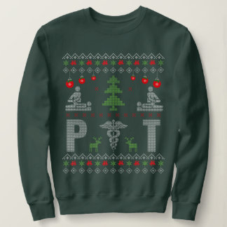 Santa Lieben Physikalische Therapie Weihnachts Paj Sweatshirt