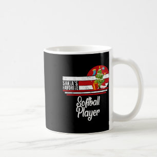 Santa Lieblings Softll Spieler Weihnachten Hässlic Kaffeetasse