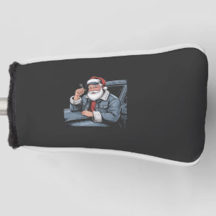 Santa-LKW-Rigging Lustiger LKW-Fahrer Weihnachten Golf Headcover
