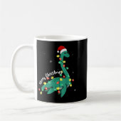 Santa Loch Ness Monster Christmas Nessie Boys Girl Kaffeetasse (Links)