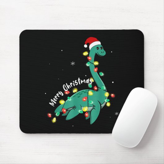 Santa Loch Ness Monster Christmas Nessie Boys Girl Mousepad (Mit Mouse)