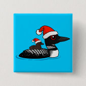 Santa Loon Button (Vorderseite)