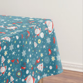 Santa Love Muster Tischdecke (Beispiel)