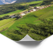 Santa Maddalena Dolomiten Poster (Ecke)