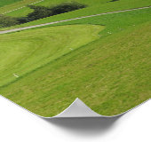 Santa Maddalena Dolomiten Poster (Ecke)