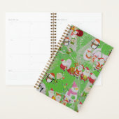 Santa Magical Green New Year Agendas Planer (Anzeige)