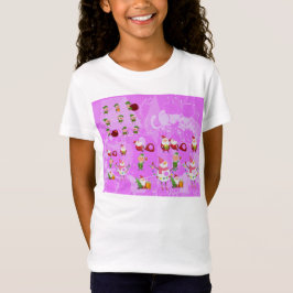 Santa Magical Pink New Jahre T-Shirt