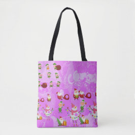 Santa Magical Pink New Jahre Tasche
