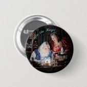 Santa Magie Button (Vorne & Hinten)